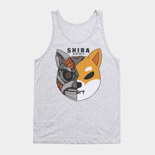 Shiba Dog Robot Crypto Tank Top